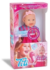 BONECA TITI CANTIGAS