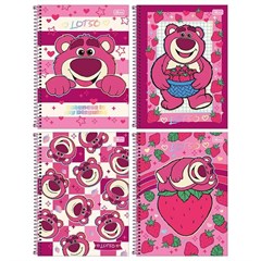 CADERNO 1 MATERIA CD 80FLS LOTSO