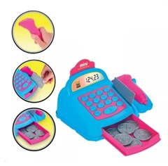 BRINQUEDO MINI CAIXA REGISTRADORA