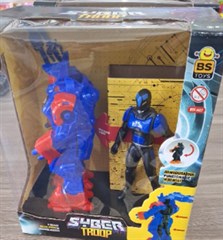 BRINQUEDOS BONECO ROBO SYBER TROOP