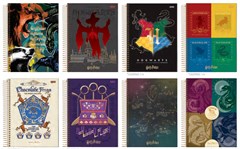 CADERNO 12 MATERIAS CD 240FLS HARRY POT