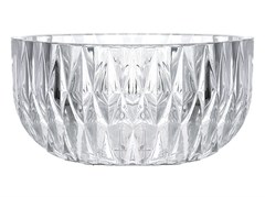 BOWL VIDRO DIAMOND 23X12CM TRANSPARENTE ED511727