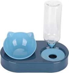 COMEDOURO DUPLO PET PLASTICO  27CM CORES