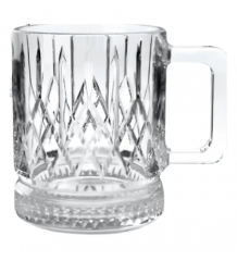 CANECA VIDRO ELUSIA PIRAMIDE 250ML