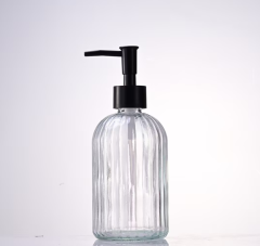 DISPENSER SABONETE LIQUIDO VIDRO LUX 400ML TRANSPARENTE ED511907