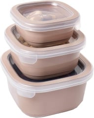 KIT POTE PLAST ENCAIXE LUME 3PÇS BG