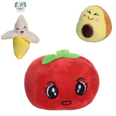 BRINQUEDO PELUCIA CAO FRUTAS ROSTO