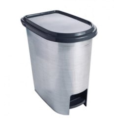 LIXEIRA PLASTICA RET C/PED 7L CZ