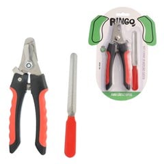 ALICATE DE UNHA 15,5 CM + LIXA PARA PET ¿ HIGIENE PRECISA