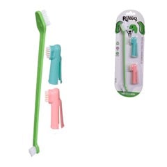 ESCOVA DENTAL DEDAL PET 3PC