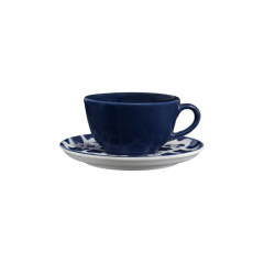 XICARA CHA C/PIRES CERAMICA SEVILHA 200ML