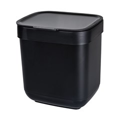 LIXEIRA BANCADA PLAST C/TP 3L PT