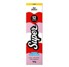 GEL DENTAL FRUTAS VERMELHA 90G