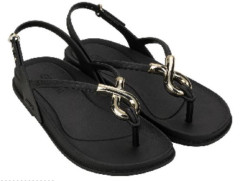 SANDALIA GRENDHA MUSA FEMININO PRETO 39/40