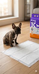 TAPETE HIGIENICO KING PADS SLIM 60X55 6 UNIDADE