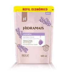 REFIL SABONETE LIQUIDO 400ML LAVANDA