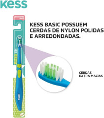 ESCOVA DENTAL INFANTIL KESS JUNIOR CORES