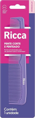 PENTE CABELO CORTE/PENTEADO PLASTICO CORES