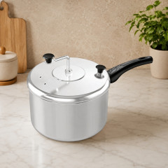 PIPOQUEIRA ANTIADERENTE ALUMINIO POLIDO 20CM 3,5 LITROS
