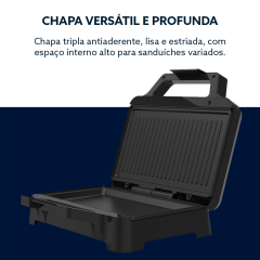 SANDUICHEIRA OSAN500 1000W  INOX