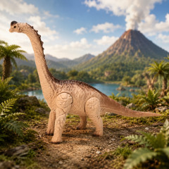 BONECO DINOSSAURO BRAQUIOSSAURO NA CINTA