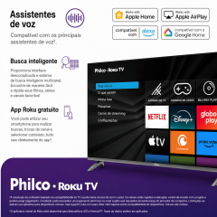 SMART TV 32 LED ROKU DOLBY P32CRB