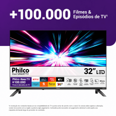 SMART TV 32 LED ROKU DOLBY P32CRB