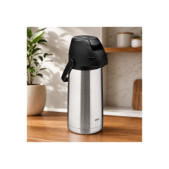 GARRAFA TERMICA COM ALAVANCA INOX 1,9L