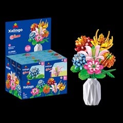 BLOCOS DE MONTAR FLORES 103PC