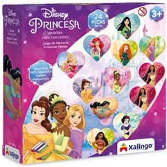 JOGO DA MEMORIA PRINCESA DISNEY 24PC
