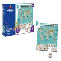 JOGO QUEBRA CABECA EXPLORADORES 33PC