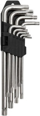 CHAVE TORX LONGA C/ FURO 9PC