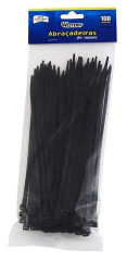 ABRACADEIRA NYLON 3,6X200MM 100UN PT