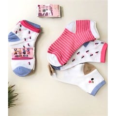 KIT MEIA FEM INF C/3 2-10 EST2 CORES