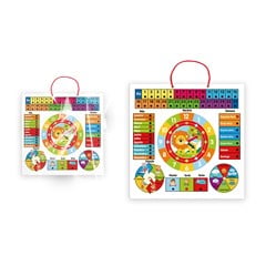 BRINQUEDO DIDATICO CALENDARIO/RELOG LEAO