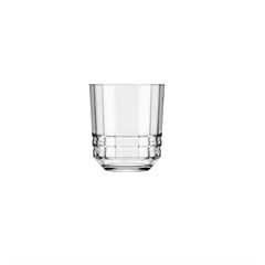 COPO VIDRO VENETO RCKS 300ML TRANSPARENTE
