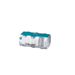 JOGO COPO VIDRO DUBAI 500ML 6PC TRANSPARENTE