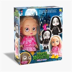 BONECA DIVER MONSTER ROSA