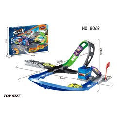 PISTA LANCADOR TRACK RACING 360 COM 1 CARRO ED511943