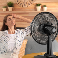 VENTILADOR MESA 40CM TURBO 135W PRETO