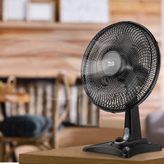 VENTILADOR MESA 40CM TURBO 135W PRETO