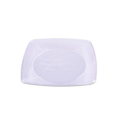 PRATO DESCARTAVEL QUADRADO 15 CM COM 10UNIDADE