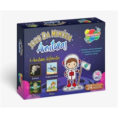 JOGO DA MEMORIA AVENTURAS MADEIRA 24PECAS