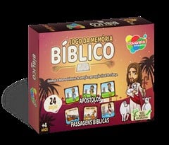 JOGO DA MEMORIA BIBLICO MADEIRA 24PECAS