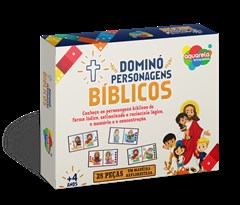 JOGO DOMINO PERSONAGEM BIBLICO MAD 28PC