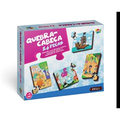 QUEBRA CABECA TEMAS MAD 24PC