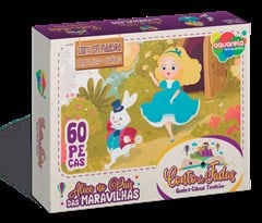 QUEBRA CABECA ALICE MARAVILHAS MAD 60PC
