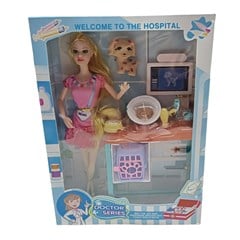 BONECA VETERINARIA COM ACESSÓRIOS ED512067