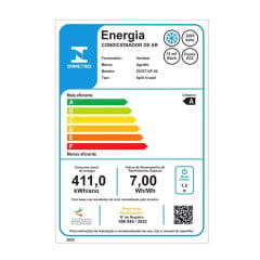 AR CONDICIONADO SPLIT ZEN INVERTER TOP 12KBTU AGRATTO