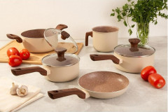 JOGO PANELAS ALUM PRATIC COOK 5PC CR